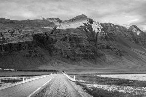 The Long Winding Road (Black & White)