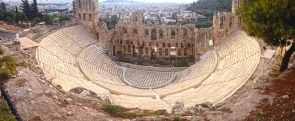 The Odeon of Herodes Atticus (panorama)